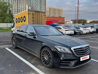 2019 Mercedes-Benz S-Класс 400 d Long VI (W222, C217) Рестайлинг, чёрный, 5700000 рублей, вид 1
