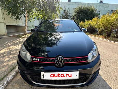 2012 Volkswagen Golf GTI VI, чёрный, 1200000 рублей, вид 2