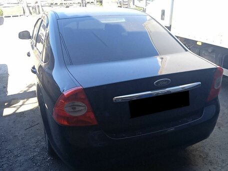 2008 Ford Focus II Рестайлинг, чёрный, 350000 рублей, вид 5