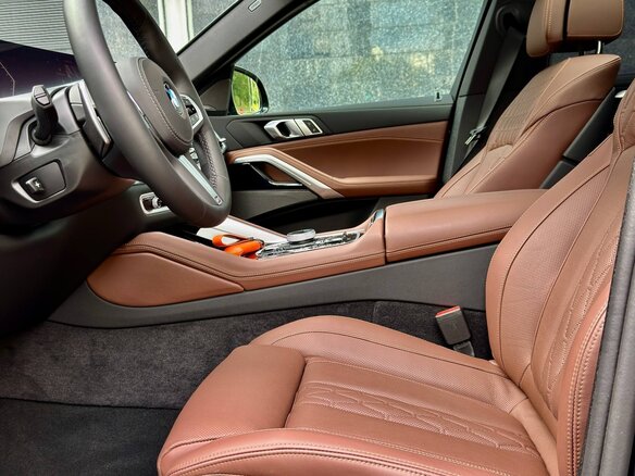 2025 BMW X6 40i III (G06) Рестайлинг, синий, 12700000 рублей - вид 7
