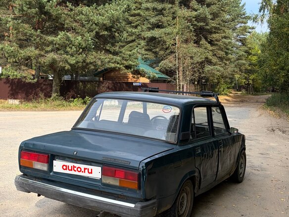 1999 Lada (ВАЗ) 2107, зелёный - вид 2