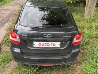 2016 Lada (ВАЗ) Granta I, чёрный, 450000 рублей, вид 2