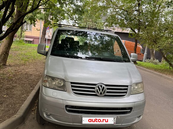 2004 Volkswagen Multivan T5, серебристый, 1210000 рублей - вид 1