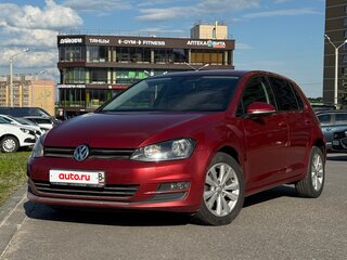 2013 Volkswagen Golf VII, красный, 820000 рублей, вид 1