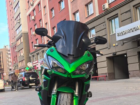 2017 Kawasaki Z 1000SX, зелёный, 1090000 рублей, вид 3