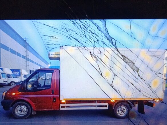 2008 Ford Transit, красный, 666666 рублей - вид 2