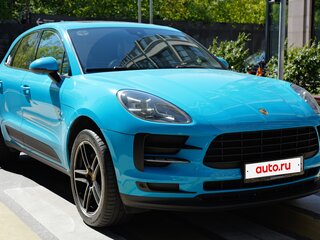 2019 Porsche Macan I Рестайлинг, голубой, 4200000 рублей, вид 3