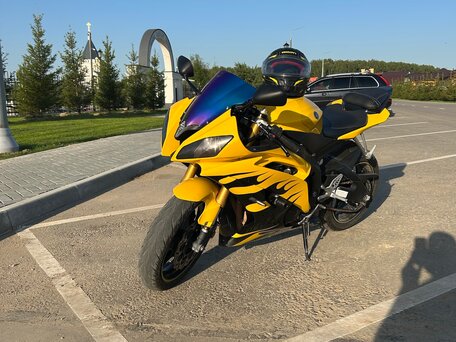 2008 Yamaha YZF-R6, жёлтый, 540000 рублей, вид 1