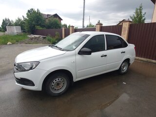2020 Lada (ВАЗ) Granta I Рестайлинг, белый, 579990 рублей, вид 2