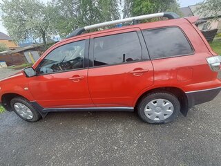 2003 Mitsubishi Outlander I, красный, 470000 рублей, вид 5