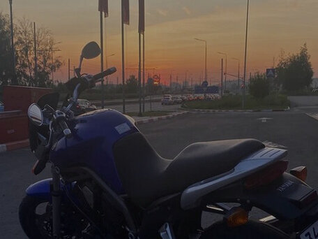 2002 Yamaha BT1100 Bulldog, синий, 520000 рублей, вид 5