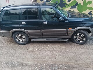 2001 SsangYong Musso I Рестайлинг, чёрный, 170000 рублей, вид 2