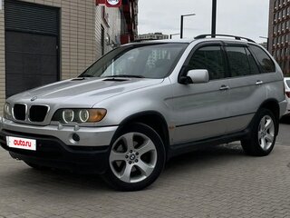 2001 BMW X5 3.0d I (E53), серебристый, 875000 рублей, вид 1