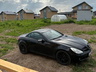 2004 Mercedes-Benz SLK-Класс 200 II (R171), чёрный, 1100000 рублей, вид 3
