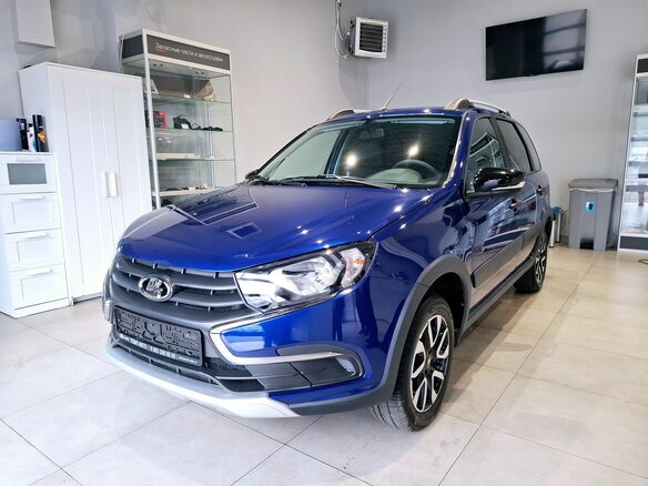 2026 Lada (ВАЗ) Granta Cross I Рестайлинг, синий, 1241000 рублей - вид 2