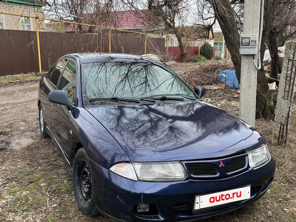 1995 Mitsubishi Carisma I, синий, 110000 рублей
