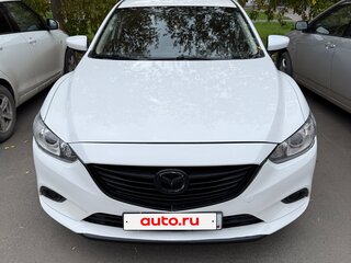 2016 Mazda 6 III (GJ) Рестайлинг, белый, 1499999 рублей, вид 2