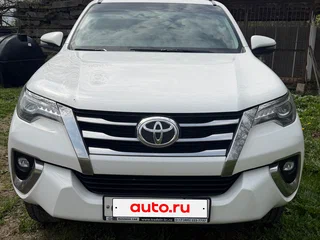 2017 Toyota Fortuner II, белый, 3450000 рублей, вид 1
