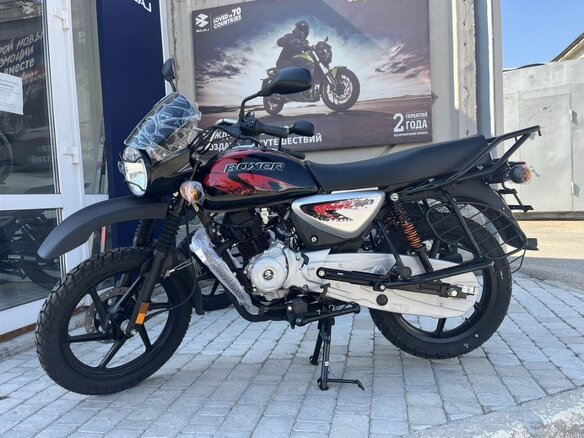 2026 Bajaj Boxer BM 150X, чёрный, 160000 рублей