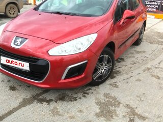 2011 Peugeot 308 I Рестайлинг, красный, 360000 рублей, вид 1