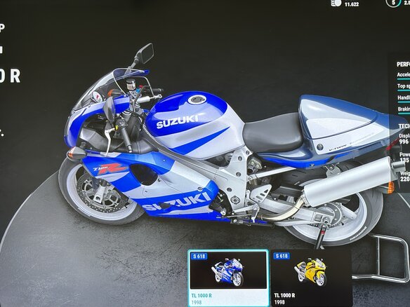 1999 Suzuki TL 1000, синий, 420000 рублей