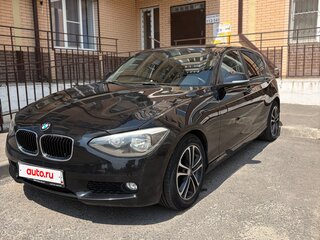 2012 BMW 1 серии 116i II (F20/F21), чёрный, 1200000 рублей, вид 1