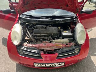 2003 Nissan Micra III (K12), красный, 280000 рублей, вид 5