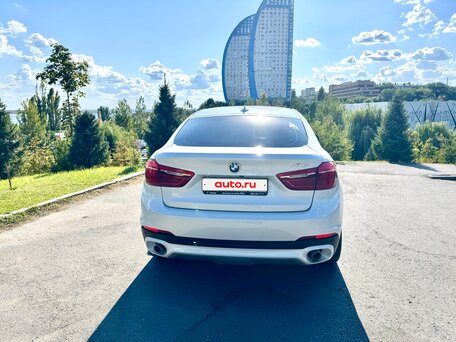2016 BMW X6 30d II (F16), белый, 3750000 рублей, вид 5