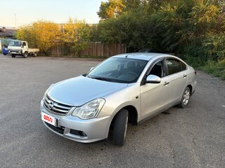 2014 Nissan Almera III (G15), серебристый, 602000 рублей, вид 2