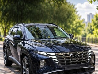 2021 Hyundai Tucson IV, синий, 3550000 рублей, вид 3