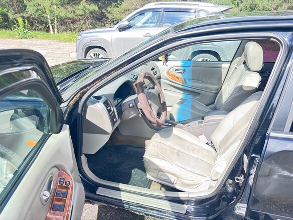 2004 Nissan Maxima V (A33), чёрный - вид 7