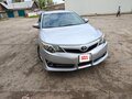 2014 Toyota Camry US Market VII (XV50), серебристый, 1400000 рублей