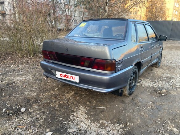 2004 Lada (ВАЗ) 2115, серый, 110000 рублей - вид 3