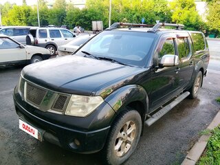 2008 Nissan Navara (Frontier) III (D40), чёрный, 700000 рублей, вид 3