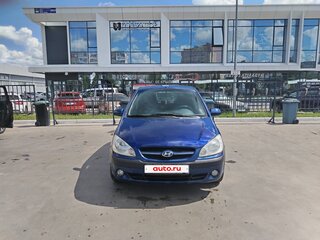 2007 Hyundai Getz I Рестайлинг, синий, 430000 рублей, вид 1