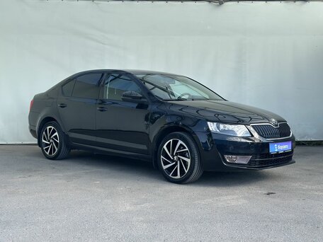 2013 Skoda Octavia III (A7), чёрный, 1152000 рублей, вид 2