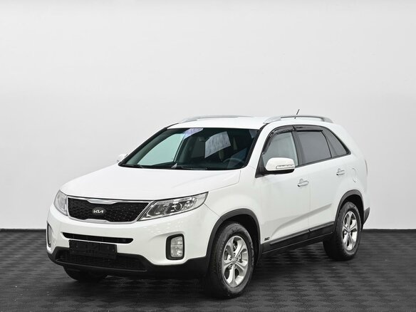 2013 Kia Sorento II Рестайлинг, белый - вид 2