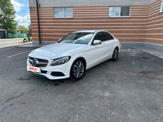2016 Mercedes-Benz C-Класс 180 IV (W205), белый, 1780000 рублей, вид 1