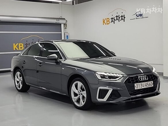 2021 Audi A4 35 TFSI V (B9) Рестайлинг, серый, 2450000 рублей - вид 3