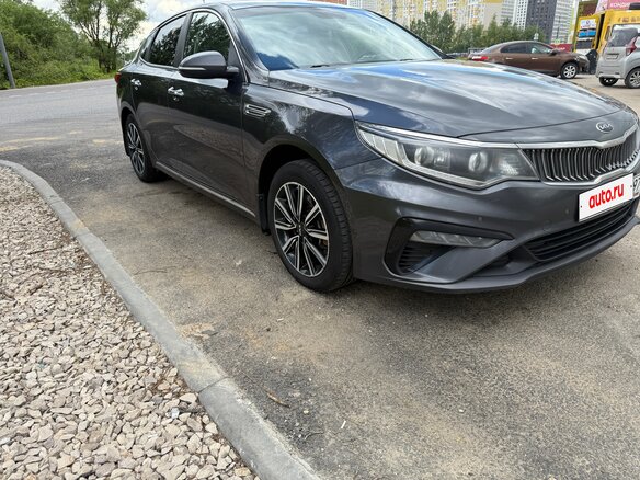 2019 Kia Optima IV Рестайлинг, серый, 1600000 рублей