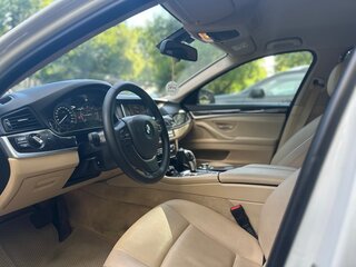 2014 BMW 5 серии 520d VI (F10/F11/F07) Рестайлинг, белый, 1950000 рублей, вид 5