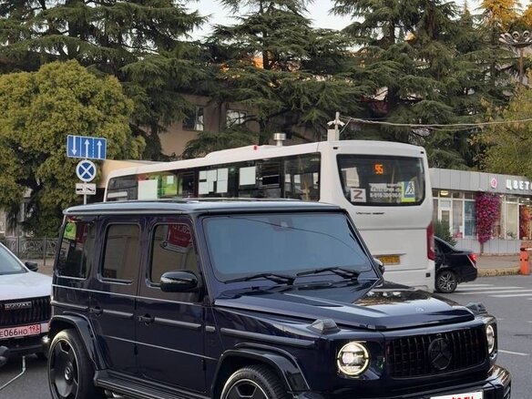 2020 Mercedes-Benz G-Класс AMG 63 AMG II (W463), синий, 15500000 рублей - вид 2