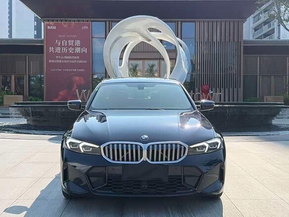 2023 BMW 3 серии 320Li VII (G2x) Рестайлинг, синий - вид 2