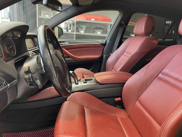 2013 BMW X6 40d I (E71) Рестайлинг, чёрный, 1100000 рублей - вид 7