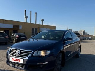 2006 Volkswagen Passat B6, синий, 600000 рублей, вид 1