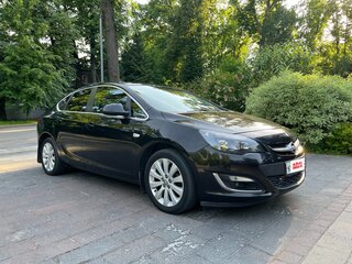 2014 Opel Astra J Рестайлинг, чёрный, 900000 рублей, вид 4