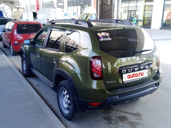2019 Renault Duster I Рестайлинг, зелёный, 1670000 рублей - вид 6