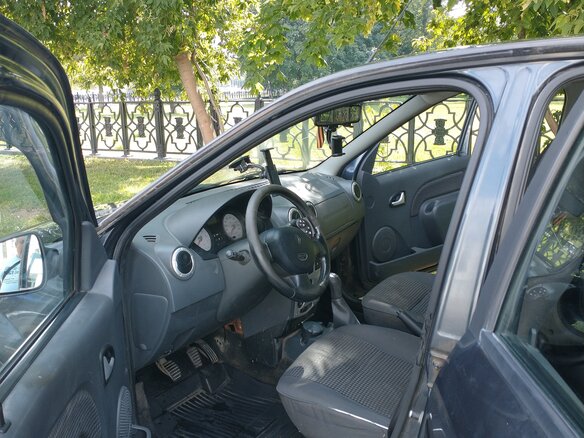 2008 Renault Logan I, чёрный - вид 14