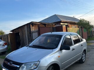 2013 Lada (ВАЗ) Granta I, серебристый, 280000 рублей, вид 1
