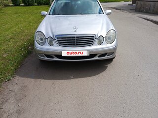 2002 Mercedes-Benz E-Класс 240 III (W211, S211), серебристый, 870000 рублей, вид 2
